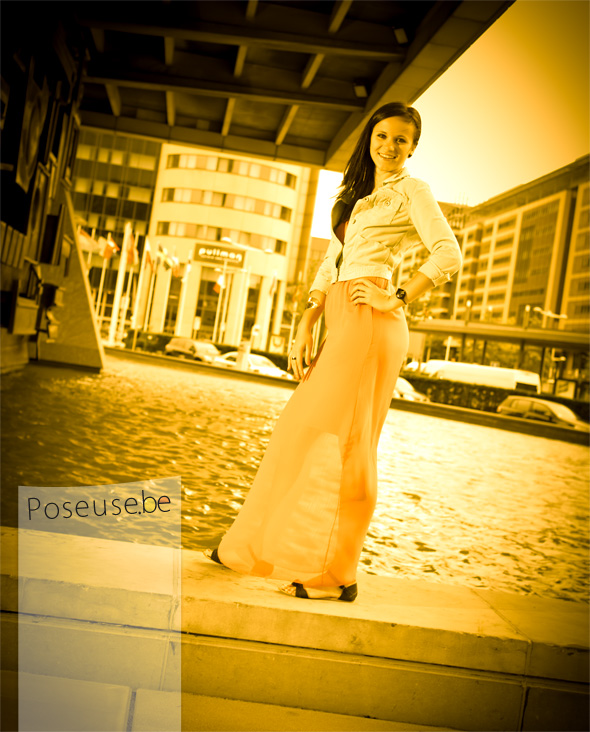 Exemple de photoshoot original proposé par nos photographes à Bruxelles