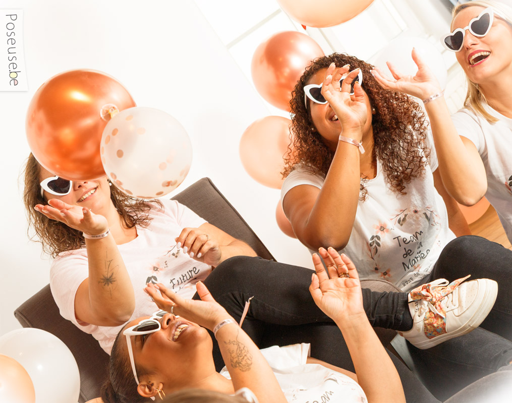 Capturer les bons moments, c'est le travail des photographes de Poseuse.be